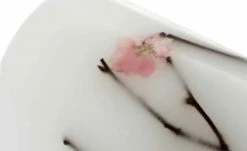 LED-Echtwachs-Kerzen 2er-Set, weiß mit Blumen -Innenleuchten Verkaufsladen 10681308 6 202112152232