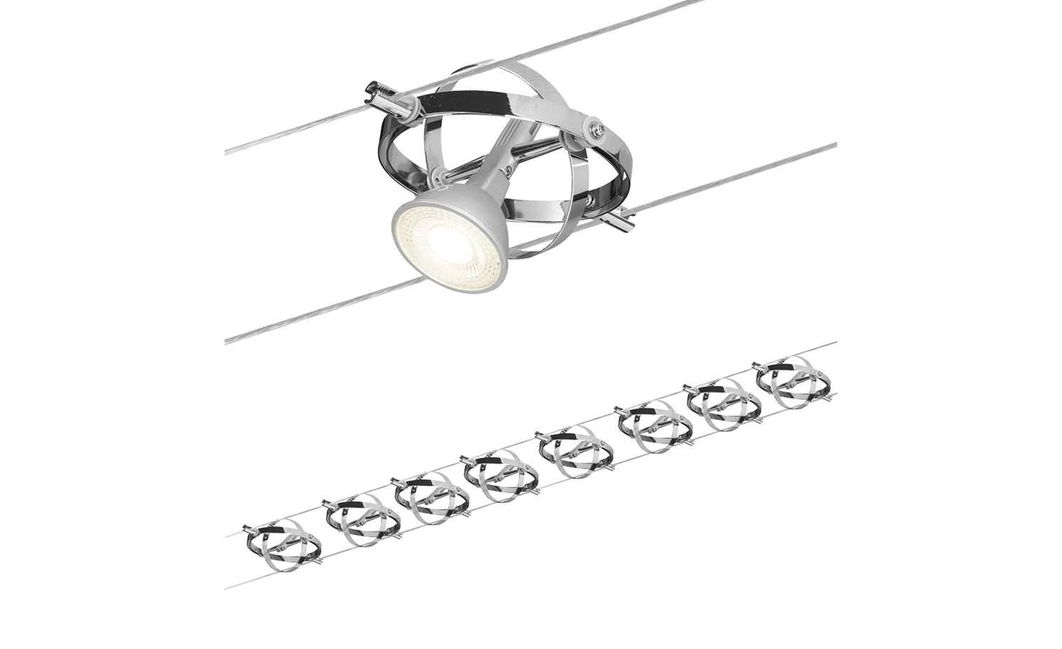 Seilsystem, Basisset, chrom/matt 4 Seilsystem, Basisset, chrom/matt – Bild 2