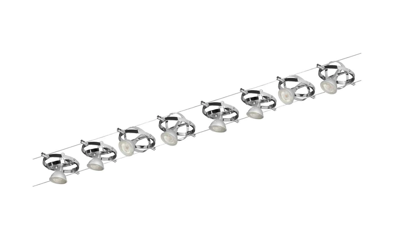 Seilsystem, Basisset, chrom/matt 3 Seilsystem, Basisset, chrom/matt