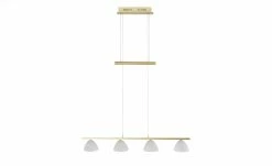 B-Leuchten LED-Pendelleuchte, 4-flammig, messing matt -Innenleuchten Verkaufsladen 10683550 4 202111261246