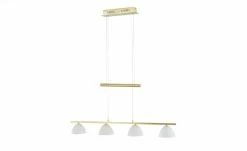 B-Leuchten LED-Pendelleuchte, 4-flammig, messing matt -Innenleuchten Verkaufsladen 10683550 5 202111261246