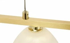 B-Leuchten LED-Pendelleuchte, 4-flammig, messing matt -Innenleuchten Verkaufsladen 10683550 9 202111261246