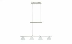 B-Leuchten LED-Pendelleuchte, 4-flammig, Nickel matt -Innenleuchten Verkaufsladen 10683551 4 202111261246