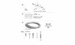 Seilsystem, Basisset, 5-flammig, weiß 13 Seilsystem, Basisset, 5-flammig, weiß -Innenleuchten Verkaufsladen 10683736 6 202201131238