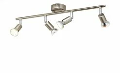 KHG LED- Deckenspot, 4-flammig, nickel matt -Innenleuchten Verkaufsladen 10684180 1 202106102233