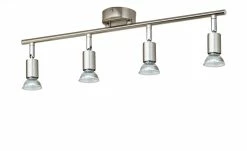 KHG LED- Deckenspot, 4-flammig, nickel matt -Innenleuchten Verkaufsladen 10684180 5 202106102233