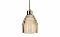 Pendelleuchte, 1-flammig, Glas goldfarben -Innenleuchten Verkaufsladen 10684279 1 202201131238