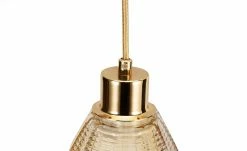 Pendelleuchte, 1-flammig, Glas goldfarben -Innenleuchten Verkaufsladen 10684279 5 202201131238