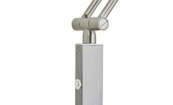 Paul Neuhaus LED- Stehleuchte, 1- flammig, nickel matt, Kopf eckig -Innenleuchten Verkaufsladen 10684715 2 202106041245