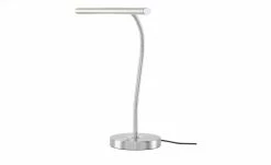 Trio Tischleuchte, 1-flammig, Nickel-matt mit Schwanenhals | silberfarben -Innenleuchten Verkaufsladen 10684767 4 202103152232