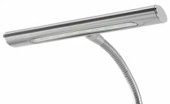 Trio Tischleuchte, 1-flammig, Nickel-matt mit Schwanenhals | silberfarben -Innenleuchten Verkaufsladen 10684767 8 202103152232