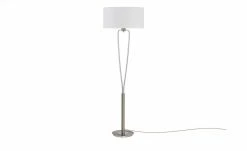 Trio Stehleuchte, 1-flammig, nickel matt, Fuß geschwungen -Innenleuchten Verkaufsladen 10684980 3 202106082233