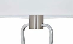 Trio Tischleuchte, 1-flammig, nickel matt, Fuß geschwungen -Innenleuchten Verkaufsladen 10684981 4 202106082233