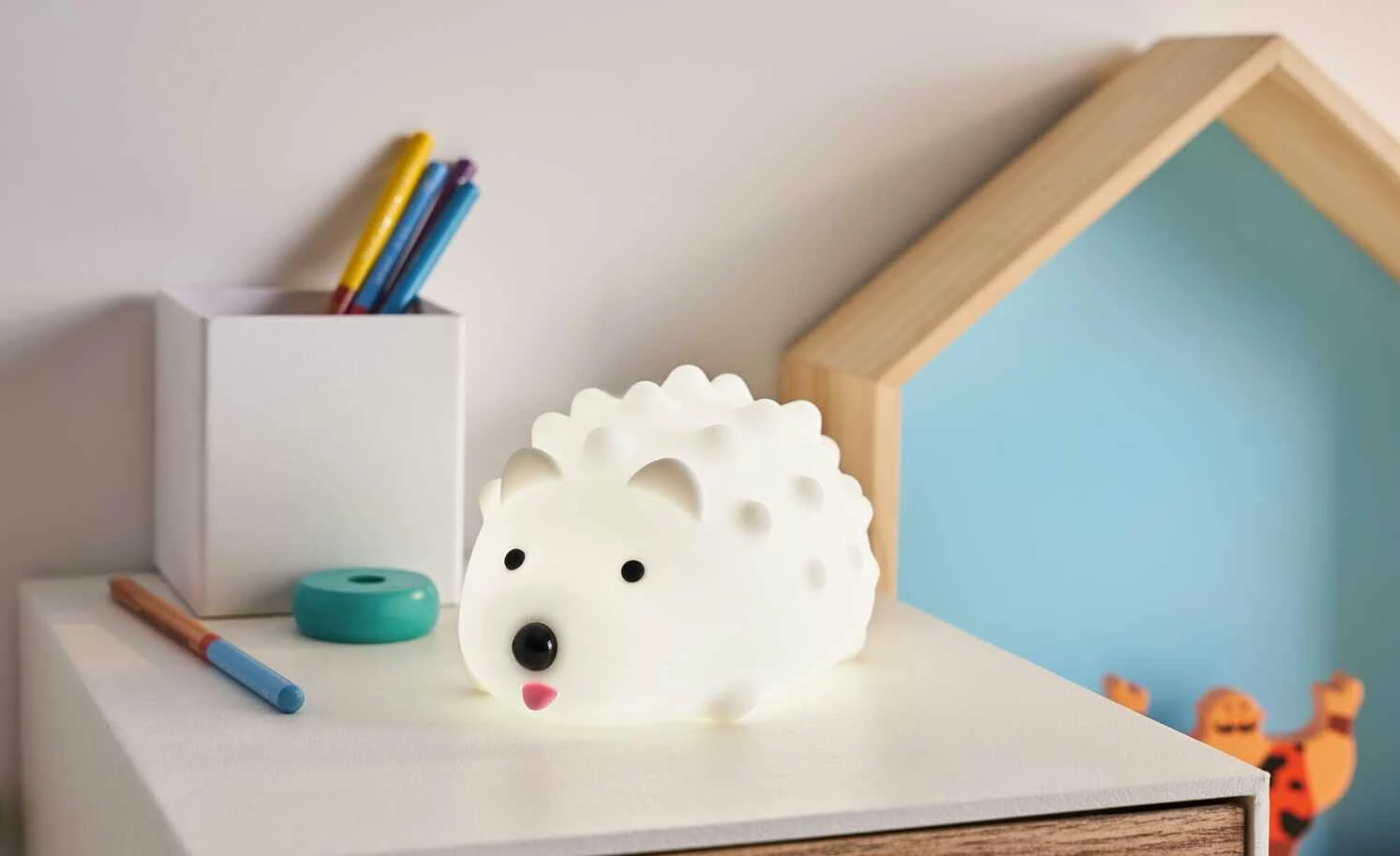 LED-Nachtlicht ´Igel ´mit Farbwechsel 3 LED-Nachtlicht ´Igel ´mit Farbwechsel