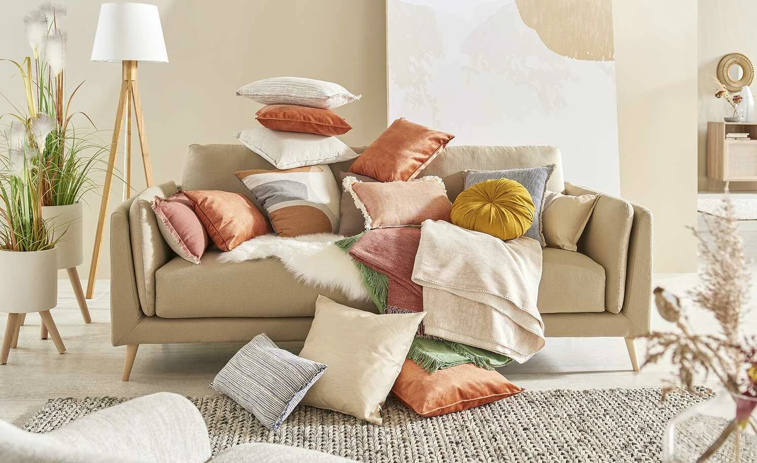 HOME STORY 3-Beinstehleuchte, 1-flammig 3 HOME STORY 3-Beinstehleuchte, 1-flammig