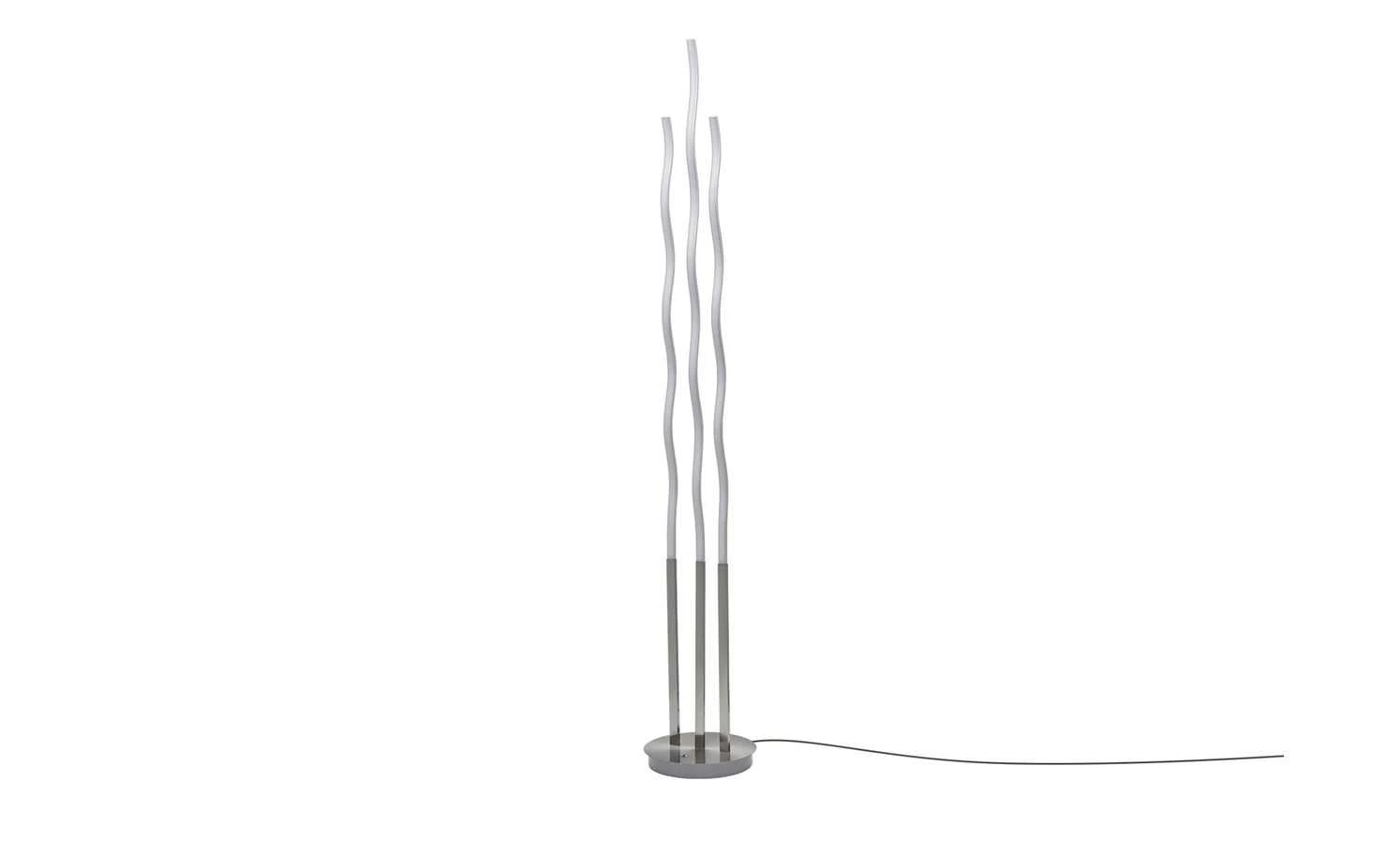 Paul Neuhaus LED-Stehleuchte, 3-flammig, Nickel matt 4 Paul Neuhaus LED-Stehleuchte, 3-flammig, Nickel matt – Bild 2