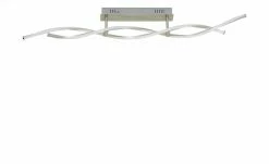 Paul Neuhaus LED-Deckenleuchte, 2-flammig, geschwungen, Nickel-matt -Innenleuchten Verkaufsladen 10685998 5 202104262234