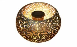 Solar-Tischleuchte, silberfarben `Schale´ -Innenleuchten Verkaufsladen 10686095 4 202201131238