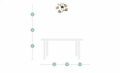 Paul Neuhaus Deckenleuchte, 4-flammig rostfarben -Innenleuchten Verkaufsladen 10686247 3 202106041245