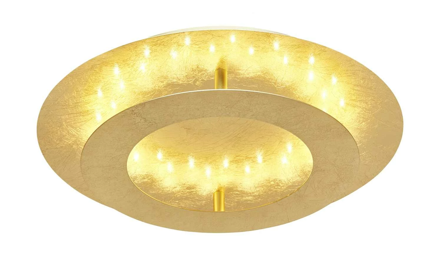 Paul Neuhaus LED-Deckenleuchte, blattgoldfarben 3 Paul Neuhaus LED-Deckenleuchte, blattgoldfarben