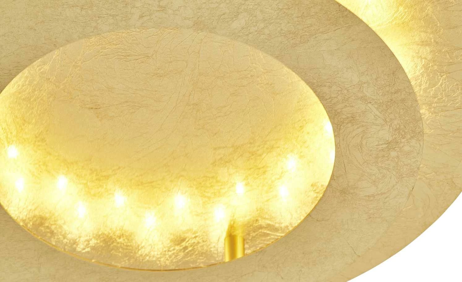 Paul Neuhaus LED-Deckenleuchte, blattgoldfarben 5 Paul Neuhaus LED-Deckenleuchte, blattgoldfarben – Bild 3