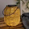 Solar-Tischleuchte, Laterne´ Rattan beige -Innenleuchten Verkaufsladen 10686845 6 202201131238