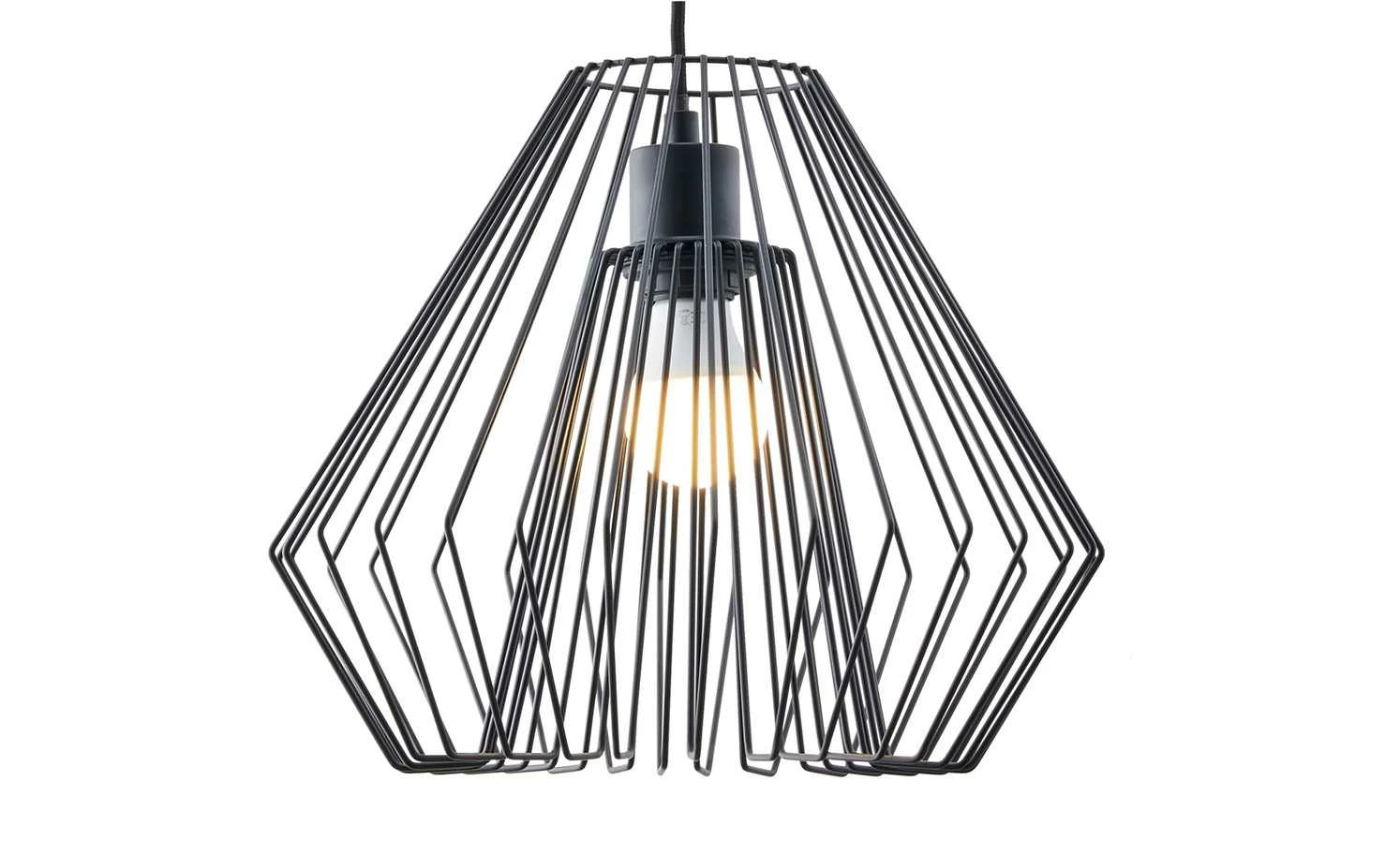 HOME STORY Pendelleuchte, 1-flammig, schwarz 8 HOME STORY Pendelleuchte, 1-flammig, schwarz – Bild 6