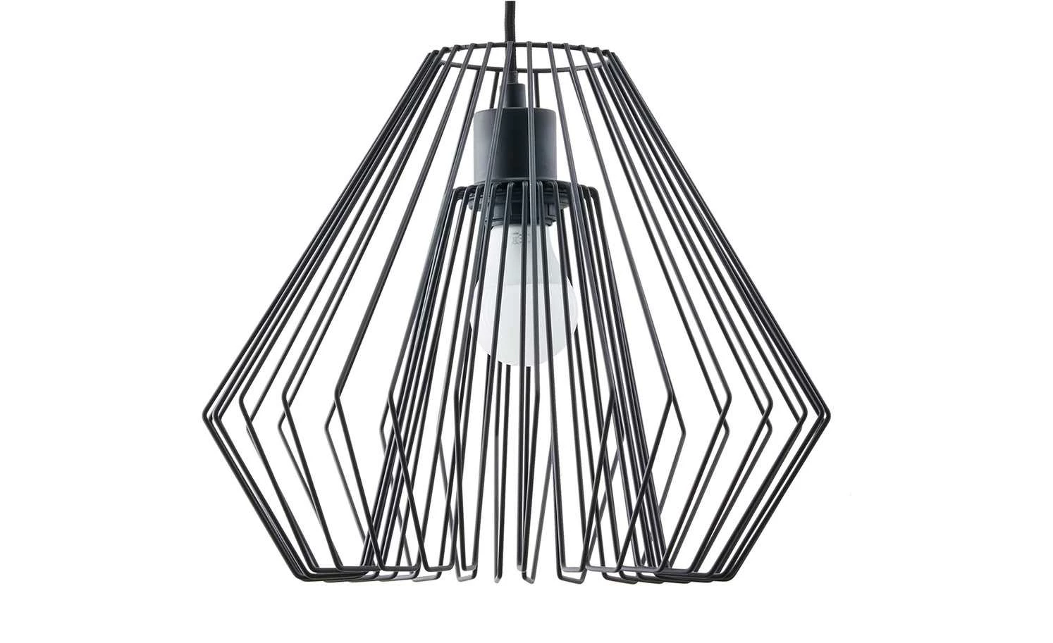 HOME STORY Pendelleuchte, 1-flammig, schwarz 5 HOME STORY Pendelleuchte, 1-flammig, schwarz – Bild 3