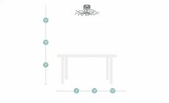 Paul Sommerkamp Leuchten LED-Deckenleuchte, mit geschwungenen Armen -Innenleuchten Verkaufsladen 10687232 1 202106211241