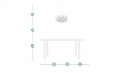 for friends Pendelleuchte, 1-flammig Kunststoff weiß -Innenleuchten Verkaufsladen 10687240 7 202002212233