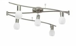 KHG Deckenstrahler, 5-flammig Nickel matt -Innenleuchten Verkaufsladen 10687276 6 201911062244