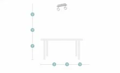 KHG LED-Spot, 2-flammig weiß -Innenleuchten Verkaufsladen 10687286 1 201912162233