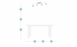 KHG LED-Spot 4-flammig weiß -Innenleuchten Verkaufsladen 10687288 6 201912162233