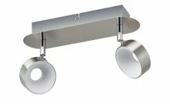 KHG LED-Spot, 2-flammig, Nickel matt -Innenleuchten Verkaufsladen 10687291 3 201811271523