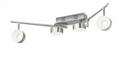 KHG LED-Spot, 4-flammig Nickel matt -Innenleuchten Verkaufsladen 10687293 3 201912162233