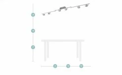 KHG LED-Spot, 6-flammig, Nickel matt -Innenleuchten Verkaufsladen 10687294 1 201912162233