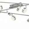 KHG LED-Spot, 6-flammig, Nickel matt -Innenleuchten Verkaufsladen 10687294 3 202106092233
