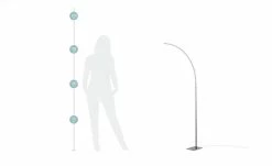 KHG LED-Stehleuchte, 1-flammig, nickel-matt -Innenleuchten Verkaufsladen 10687433 6 202106151243