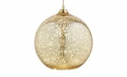 HOME STORY Pendelleuchte, 1-flammig goldfarben -Innenleuchten Verkaufsladen 10687502 3 201904012230