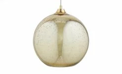 HOME STORY Pendelleuchte, 1-flammig goldfarben -Innenleuchten Verkaufsladen 10687502 4 201904012230