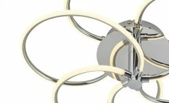 Meisterleuchten LED-Deckenleuchte, chrom, 5-flammig -Innenleuchten Verkaufsladen 10687953 3 202106211241