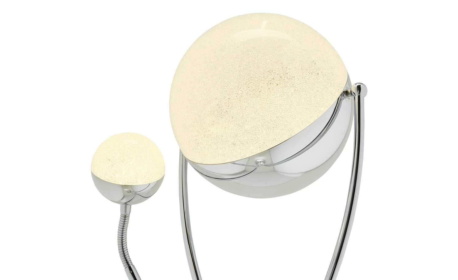 Trio LED-Deckenfluter, 2-flammig, chrom 6 Trio LED-Deckenfluter, 2-flammig, chrom – Bild 4