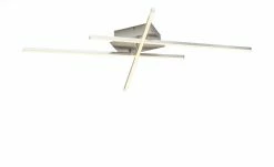 KHG LED-Deckenleuchte, 3-flammig nickel matt -Innenleuchten Verkaufsladen 10688013 3 202008130849