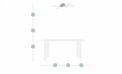 KHG LED-Deckenleuchte, 3-flammig nickel matt -Innenleuchten Verkaufsladen 10688013 7 202106111239