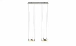 Meisterleuchten LED-Pendelleuchte, 4-flammig, nickel matt -Innenleuchten Verkaufsladen 10688015 1 201811271546