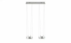 Meisterleuchten LED-Pendelleuchte, 4-flammig, nickel matt -Innenleuchten Verkaufsladen 10688015 2 201811271546