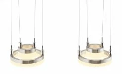 Meisterleuchten LED-Pendelleuchte, 4-flammig, nickel matt -Innenleuchten Verkaufsladen 10688015 3 201811271546