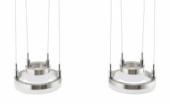 Meisterleuchten LED-Pendelleuchte, 4-flammig, nickel matt -Innenleuchten Verkaufsladen 10688015 4 201811271546