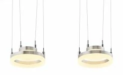 Meisterleuchten LED-Pendelleuchte, 4-flammig, nickel matt -Innenleuchten Verkaufsladen 10688015 6 201811271546