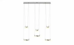 Meisterleuchten LED-Pendelleuchte, 6-flammig, nickel matt -Innenleuchten Verkaufsladen 10688016 8 202106102233